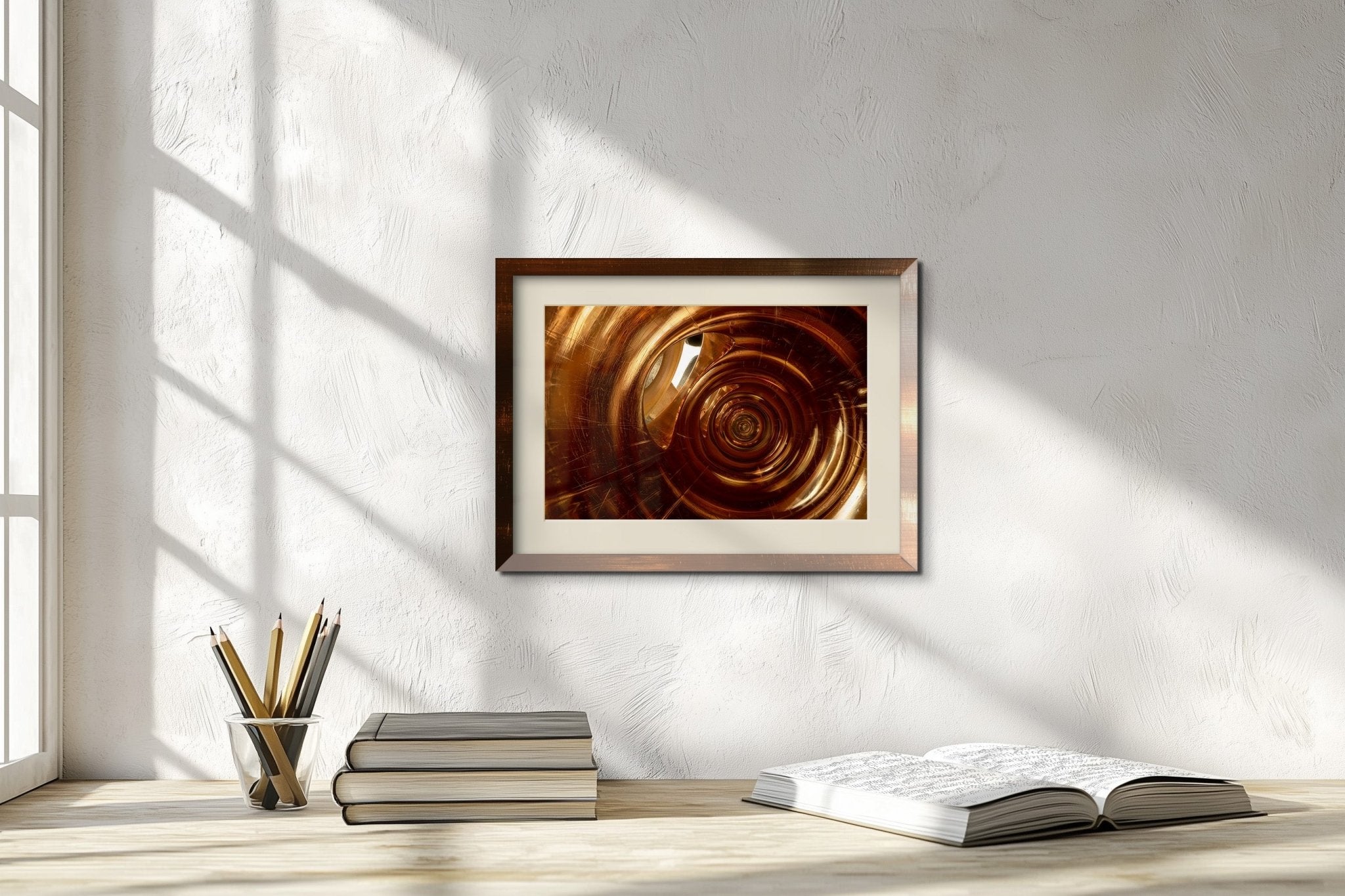 Photo of 14k Burkart Elite Rose Gold Flute. Signed Limited Edition Museum Quality Print. - Giclée Museum Quality Print - Architecture In Music