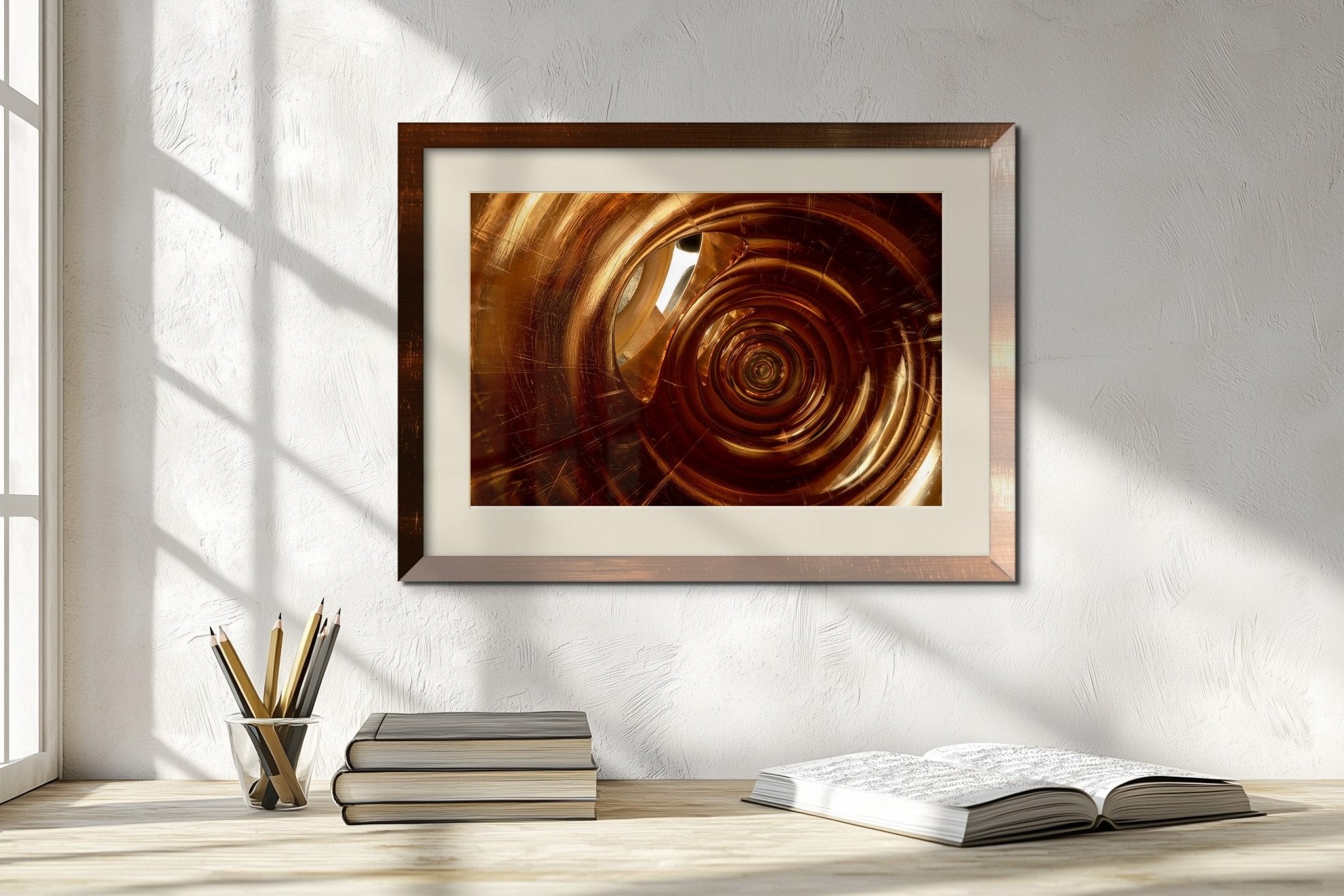 Photo of 14k Burkart Elite Rose Gold Flute. Signed Limited Edition Museum Quality Print. - Giclée Museum Quality Print - Architecture In Music