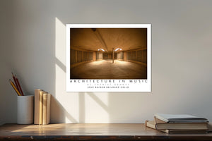 Photo of 2019 Rainer Beilharz Cello. Poster. USA & International (non - EU) - Giclée Poster Print - Architecture In Music