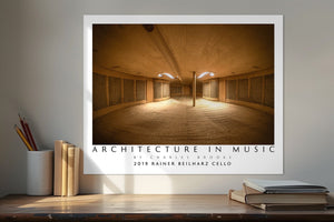 Photo of 2019 Rainer Beilharz Cello. Poster. USA & International (non - EU) - Giclée Poster Print - Architecture In Music