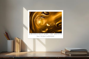 Photo of 2021 Selmer Saxophone. Poster. - Giclée Poster Print - Architecture In Music