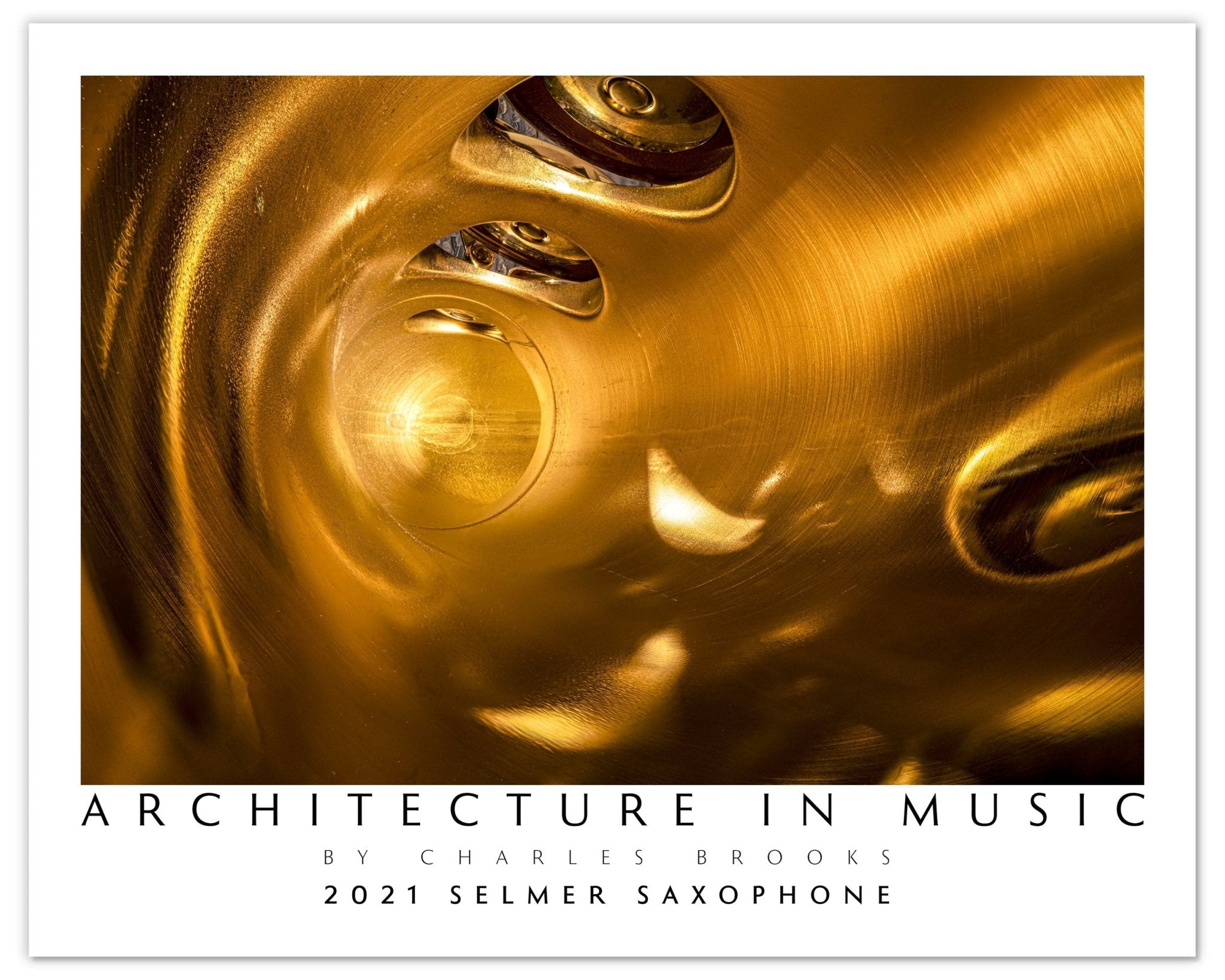 Photo of 2021 Selmer Saxophone. Poster. - Giclée Poster Print - Architecture In Music