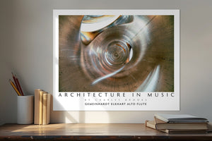 Photo of Alto Flute. Poster. - Giclée Poster Print - Architecture In Music