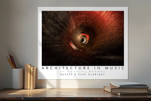 Photo of Buffet B - Flat Clarinet. Poster. - Giclée Poster Print - Architecture In Music