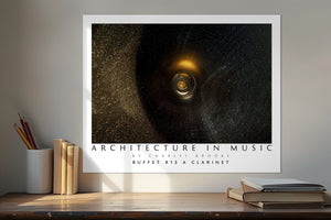 Photo of Buffet R13 A Clarinet, part 1. Poster. - Giclée Poster Print - Architecture In Music