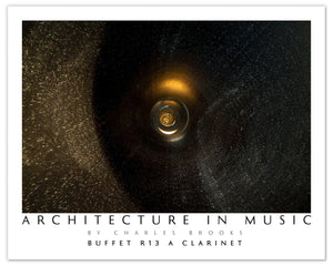 Photo of Buffet R13 A Clarinet, part 1. Poster. - Giclée Poster Print - Architecture In Music