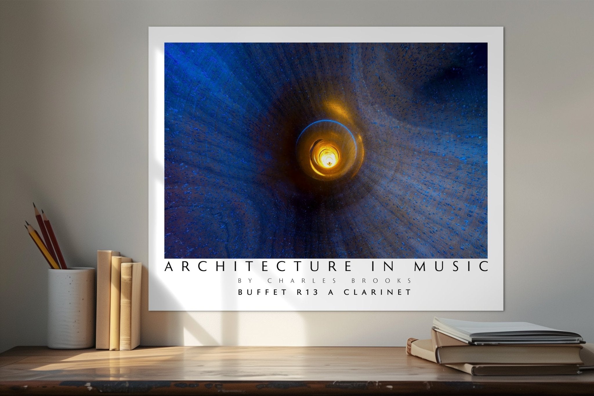 Photo of Buffet R13 A Clarinet, part 2. Poster. - Giclée Poster Print - Architecture In Music