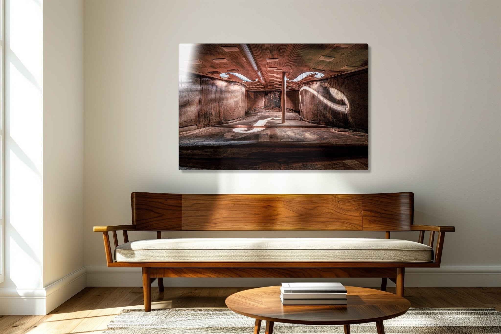 Photo of Charles Theress Double Bass Circa 1860. Aluminum Print (USA) - Print Material - Architecture In Music