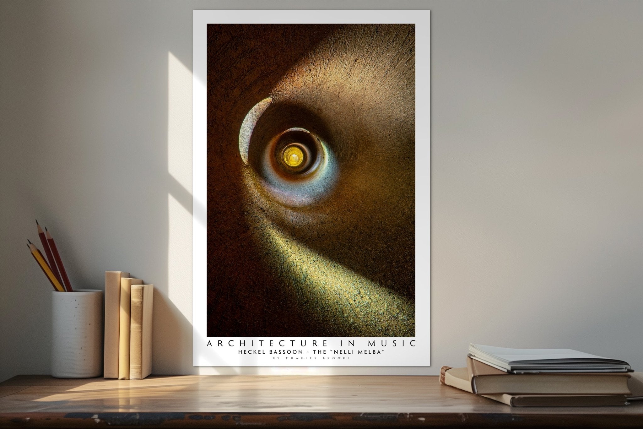 Photo of Dame Nellie Melba's Bassoon. Poster. EU&UK - Giclée Poster Print - Architecture In Music