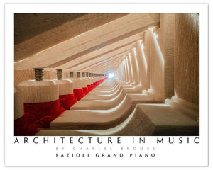 Photo of Fazioli Grand Piano Part 1. Poster. - Giclée Poster Print - Architecture In Music