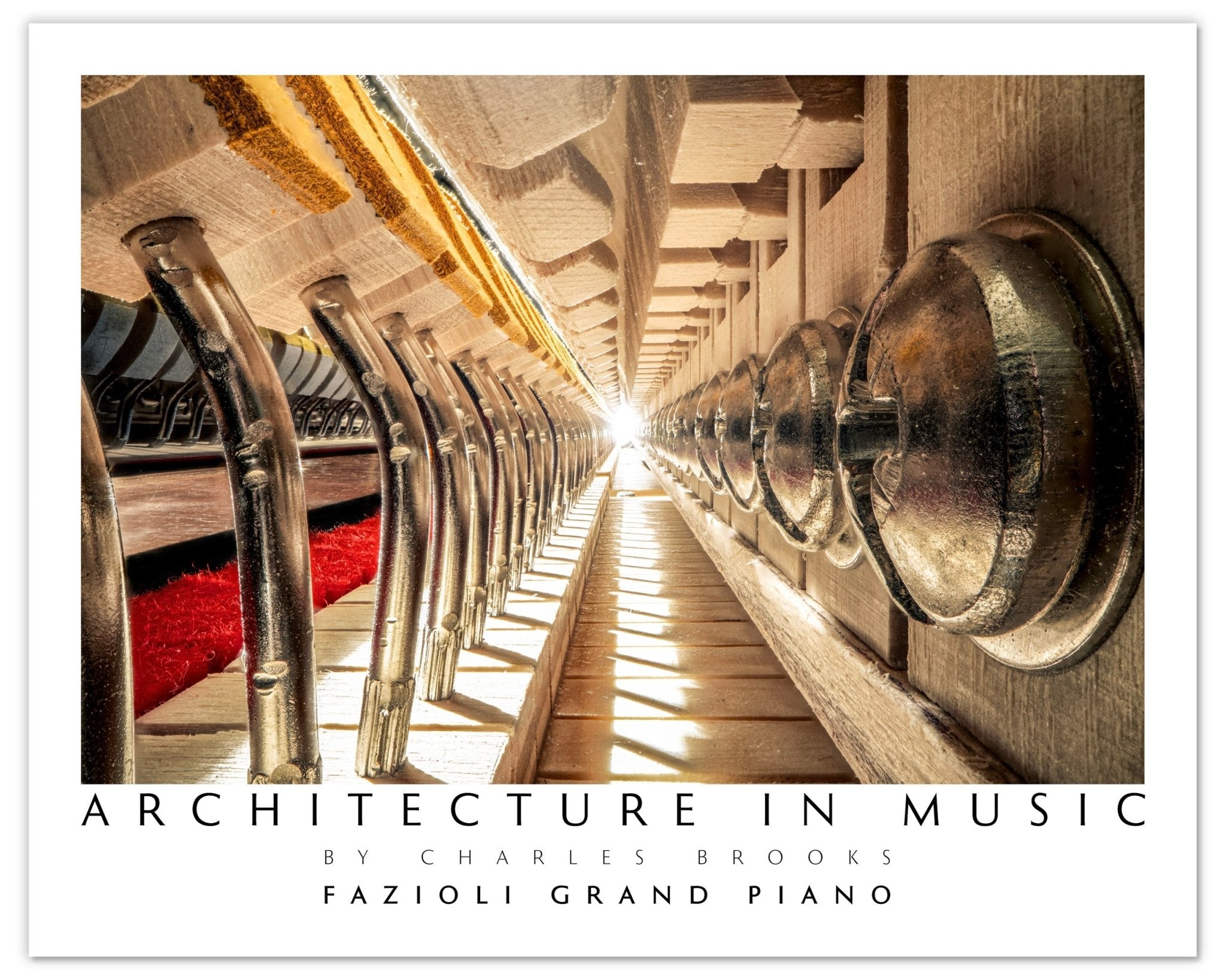 Photo of Fazioli Grand Piano Part 2. Poster. - Giclée Poster Print - Architecture In Music