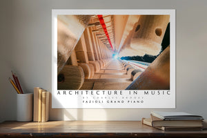 Photo of Fazioli Grand Piano Part 3. Poster. - Giclée Poster Print - Architecture In Music