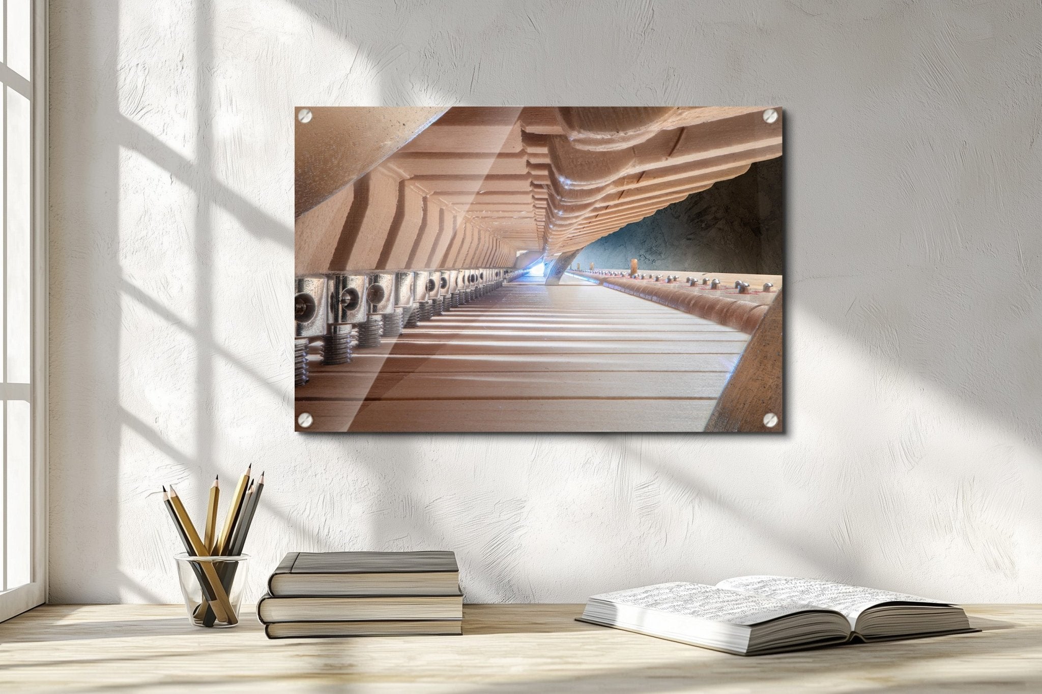 Photo of Fazioli Grand Piano Part 4. Acrylic Print. - Acrylic Print - Architecture In Music