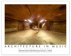 Photo of Francesco Goffriller Cello, 1705. Poster. - Giclée Poster Print - Architecture In Music