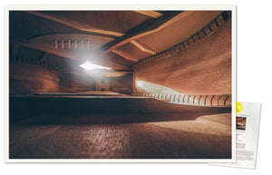 Photo of Inside an Acoustic Guitar, Part 1. Signed Limited Edition Museum Quality Print. - Giclée Museum Quality Print - Architecture In Music