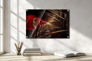 Photo of Kawai Grand Piano Part 1. Acrylic Print. - Acrylic Print - Architecture In Music