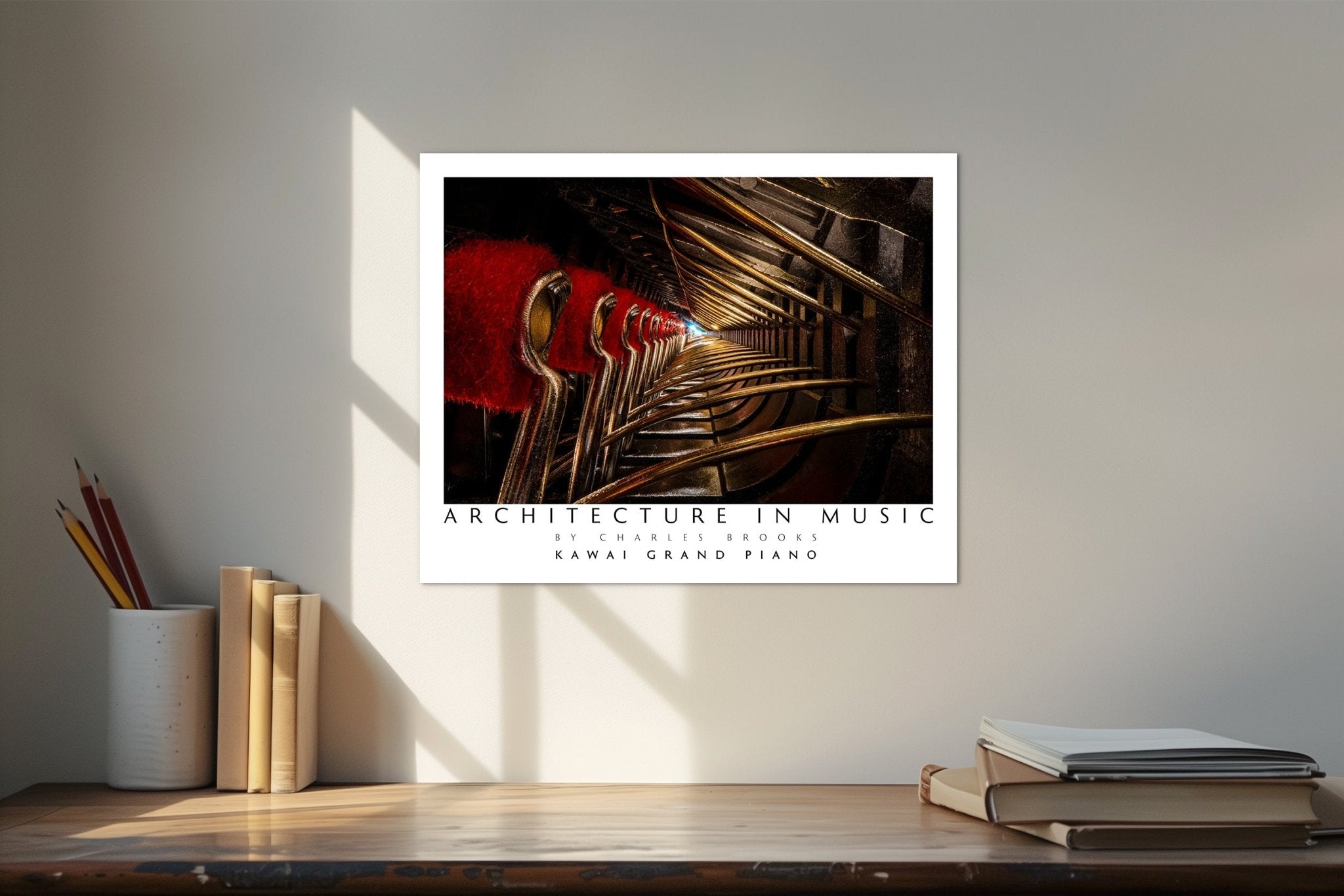 Photo of Kawai Grand Piano Part 1. Poster. - Giclée Poster Print - Architecture In Music