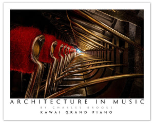 Photo of Kawai Grand Piano Part 1. Poster. - Giclée Poster Print - Architecture In Music