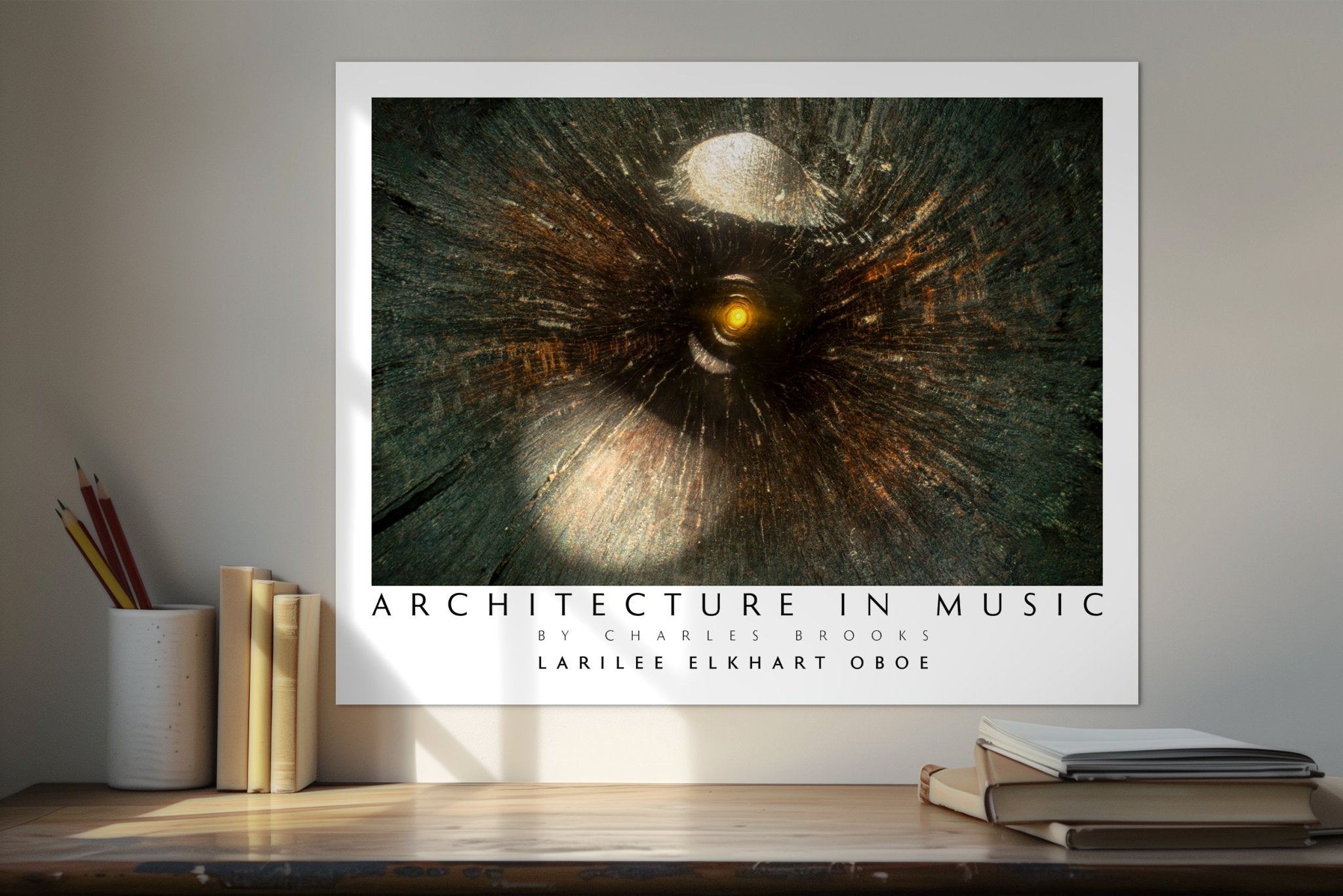 Photo of Larilee Elkhart Oboe. Poster. - Giclée Poster Print - Architecture In Music