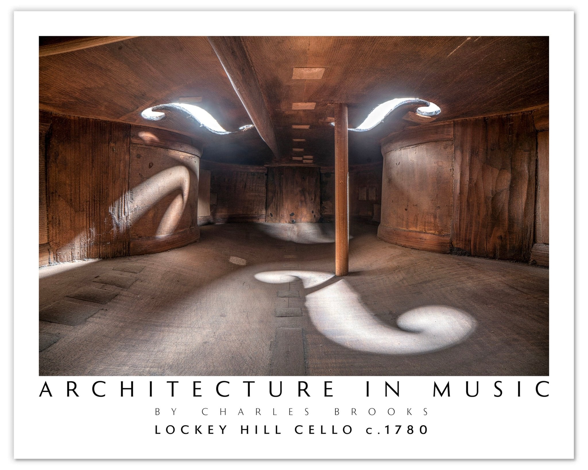 Photo of Lockey Hill Cello Circa 1780, Part 1. Poster. - Giclée Poster Print - Architecture In Music