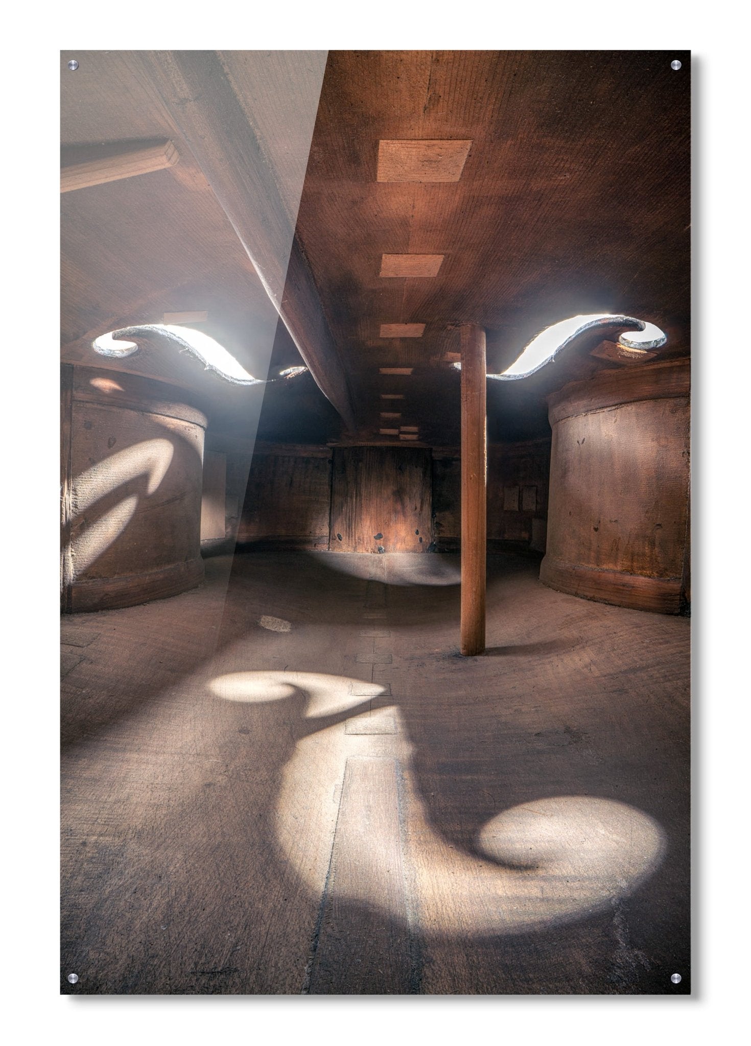 Photo of Lockey Hill Cello Circa 1780 Portrait. Acrylic Print. - Acrylic Print - Architecture In Music