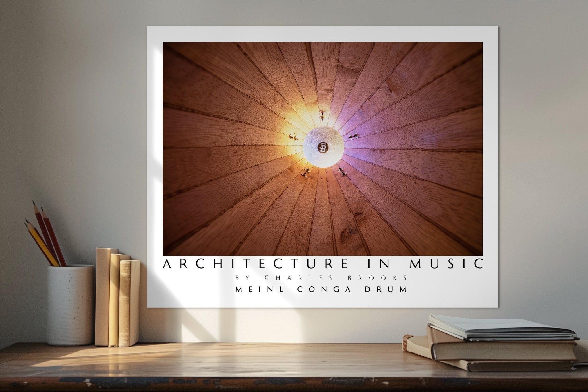 Photo of Meinl Conga Drum. Poster. - Giclée Poster Print - Architecture In Music