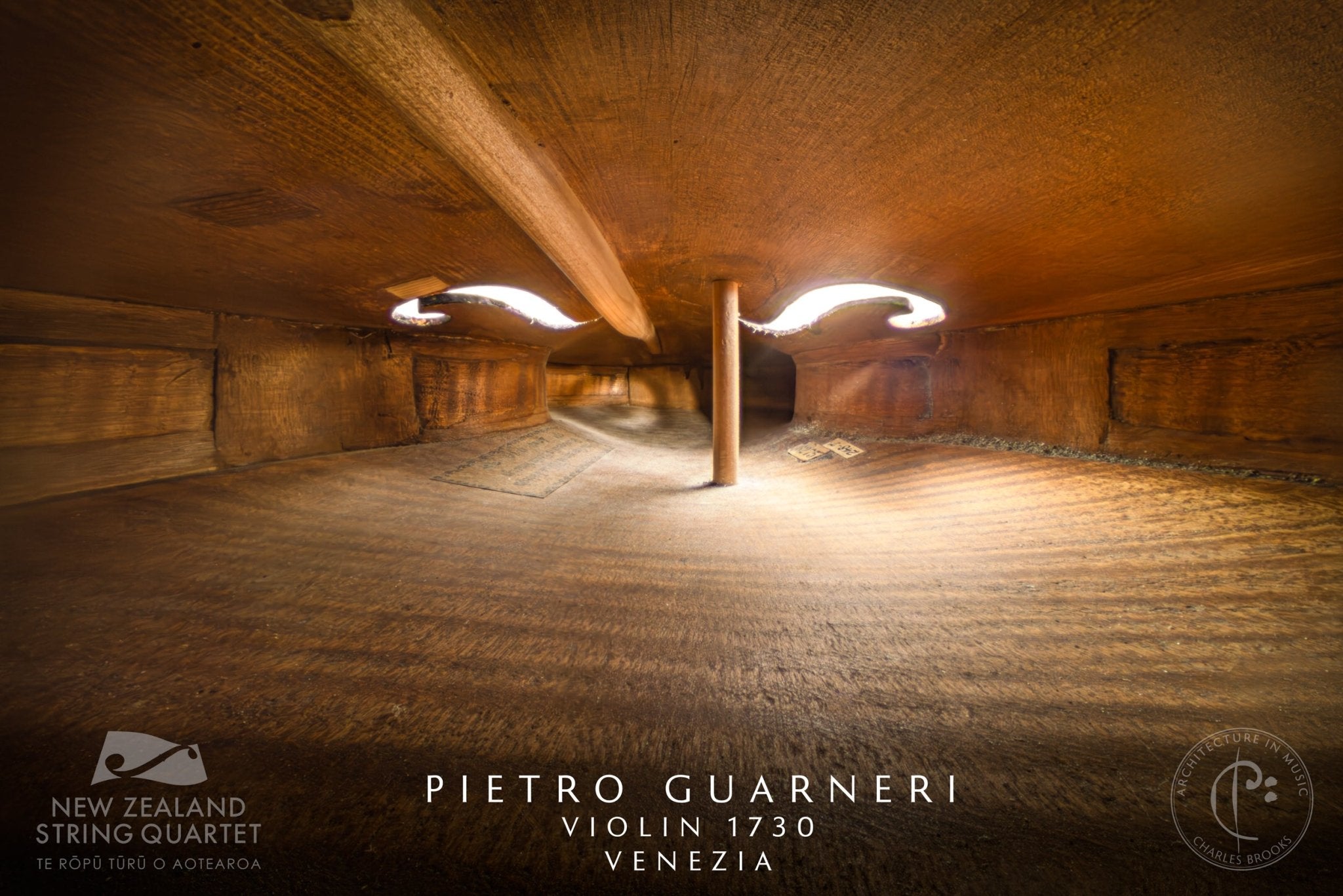 Photo of Pietro Guarneri Violin, 1730. - Giclée Museum Quality Print - Architecture In Music