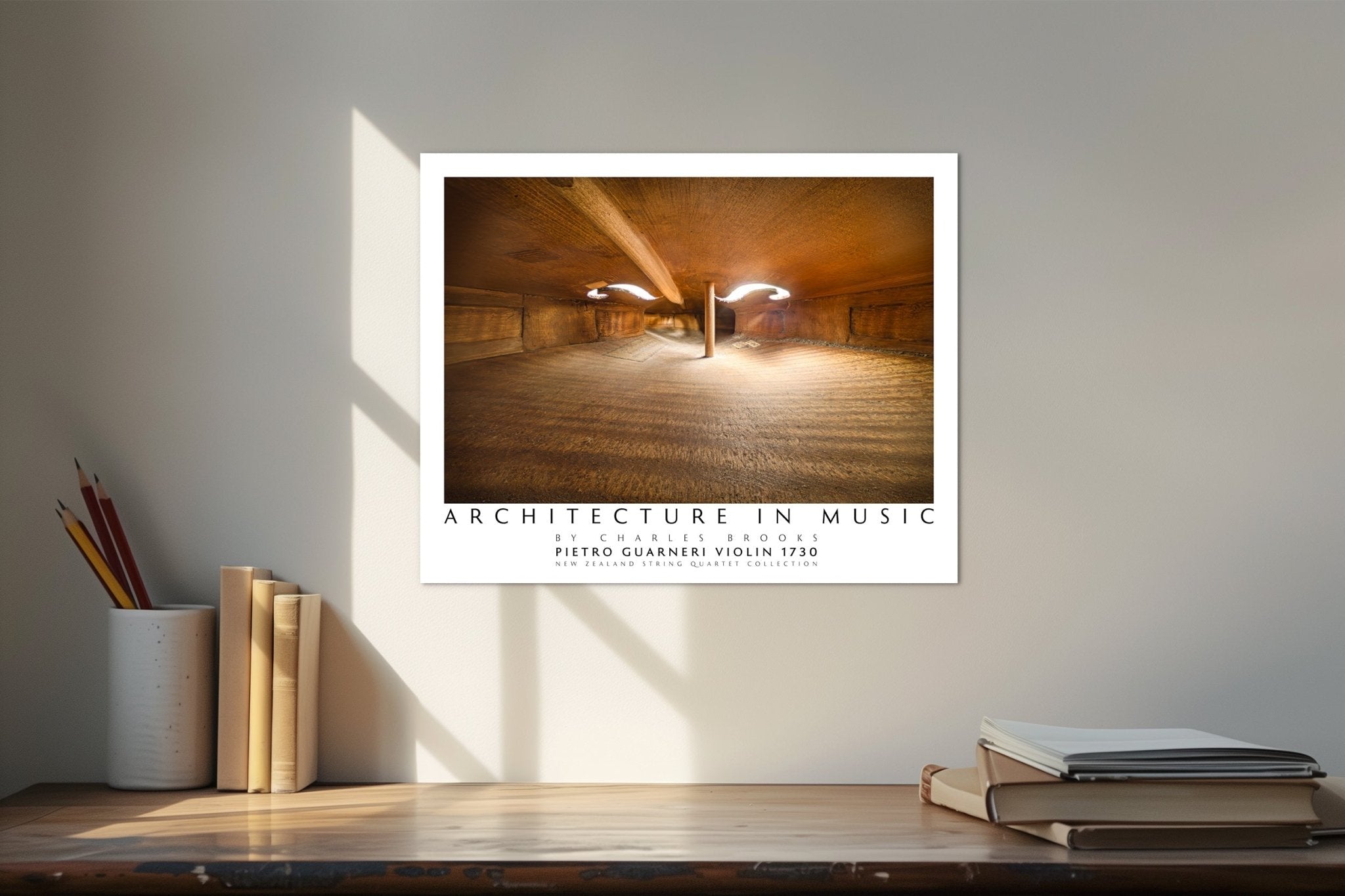 Photo of Pietro Guarneri Violin, 1730. Poster. - Giclée Poster Print - Architecture In Music