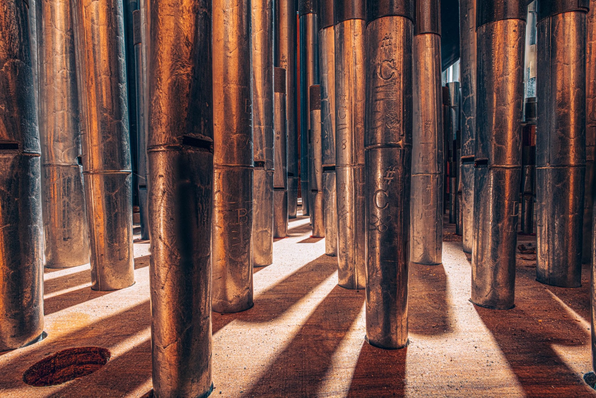 Photo of St Marks Pipe Organ, Part 1. Aluminum Print (USA) - Print Material - Architecture In Music