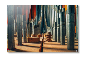 Photo of St Marks Pipe Organ, Part 2. Acrylic Print - Acrylic Print - Architecture In Music