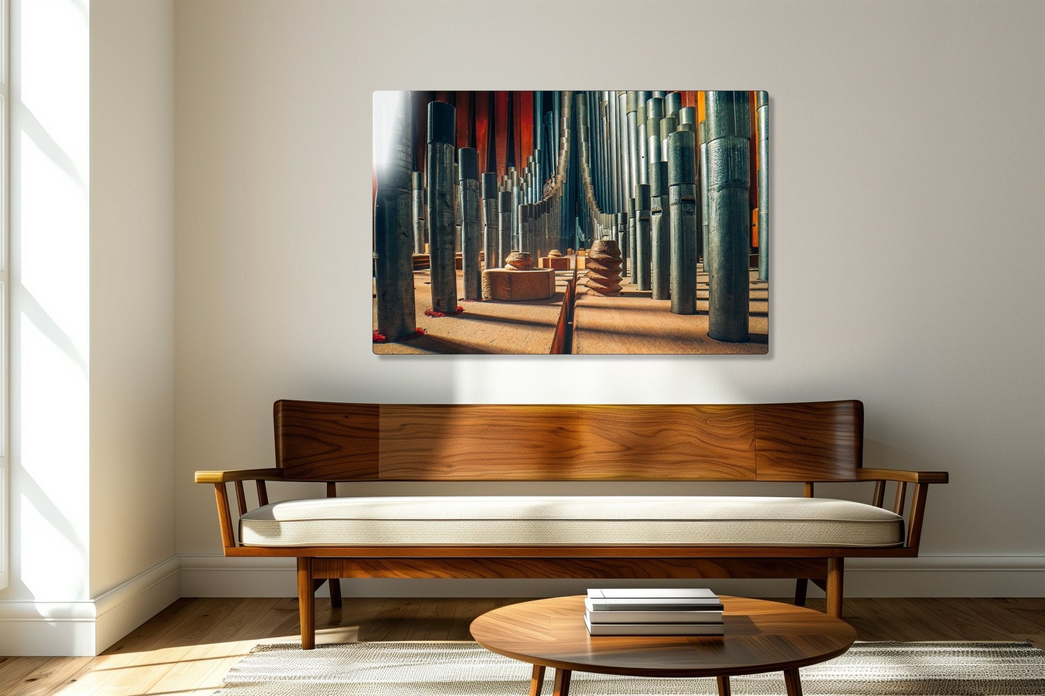 Photo of St Marks Pipe Organ, Part 2. Aluminum Print (USA) - Print Material - Architecture In Music