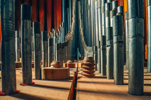 Photo of St Marks Pipe Organ, Part 2. Aluminum Print (USA) - Print Material - Architecture In Music