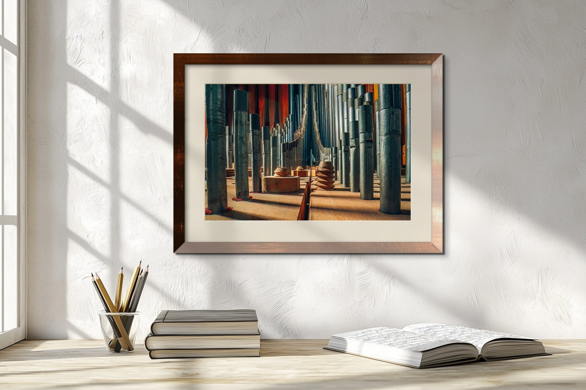 Photo of St Marks Pipe Organ, Part 2. Signed Limited Edition Museum Quality Print. - Giclée Museum Quality Print - Architecture In Music