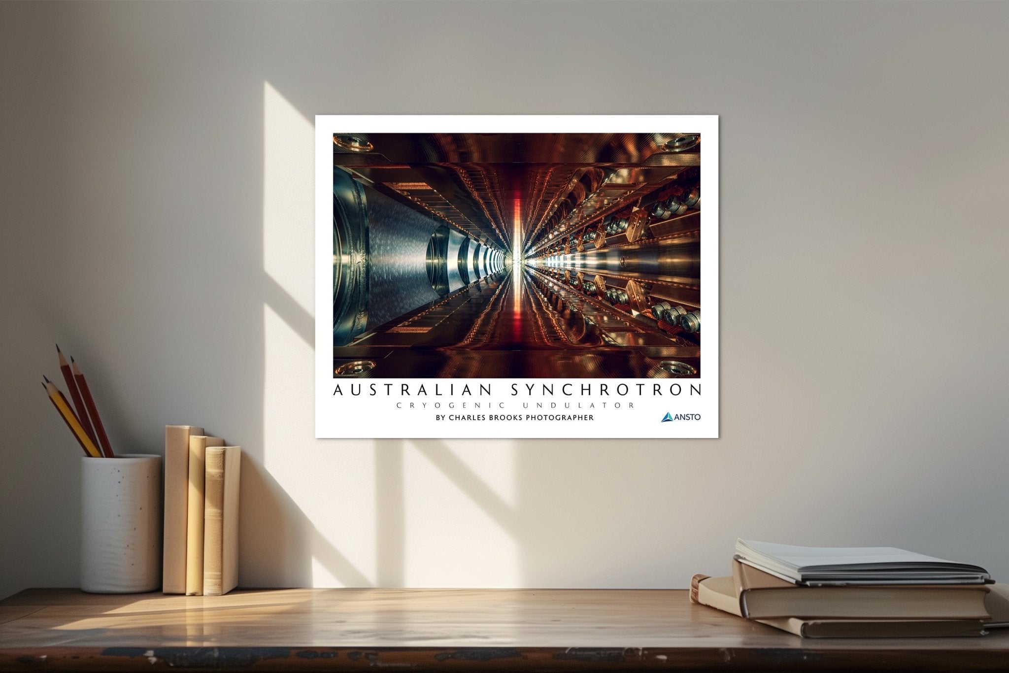 Photo of Synchrotron 1. Poster. USA & International (non - EU) - Giclée Poster Print - Architecture In Music