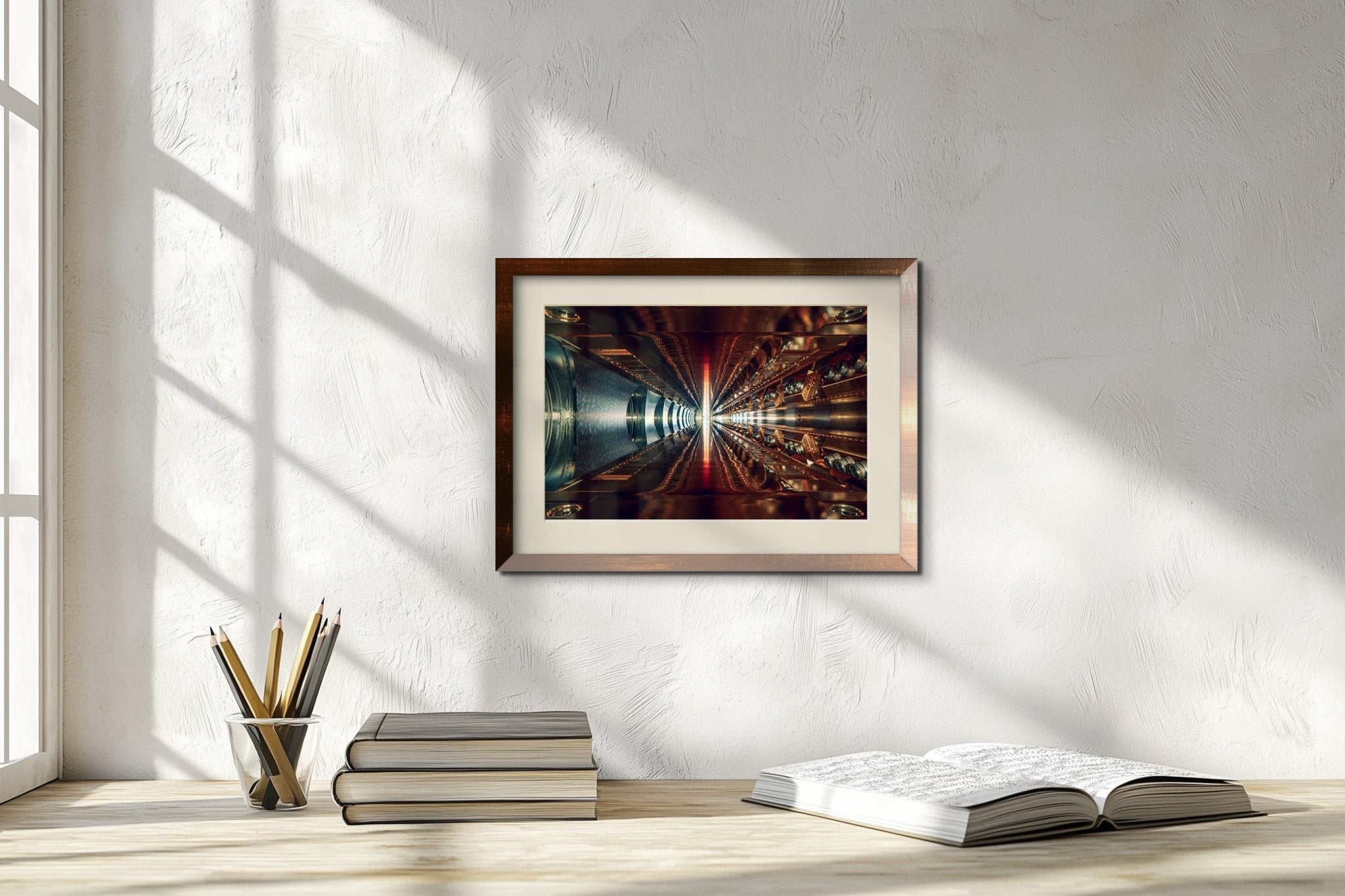 Photo of Synchrotron 1. Signed Limited Edition Museum Quality Print. - Giclée Museum Quality Print - Architecture In Music