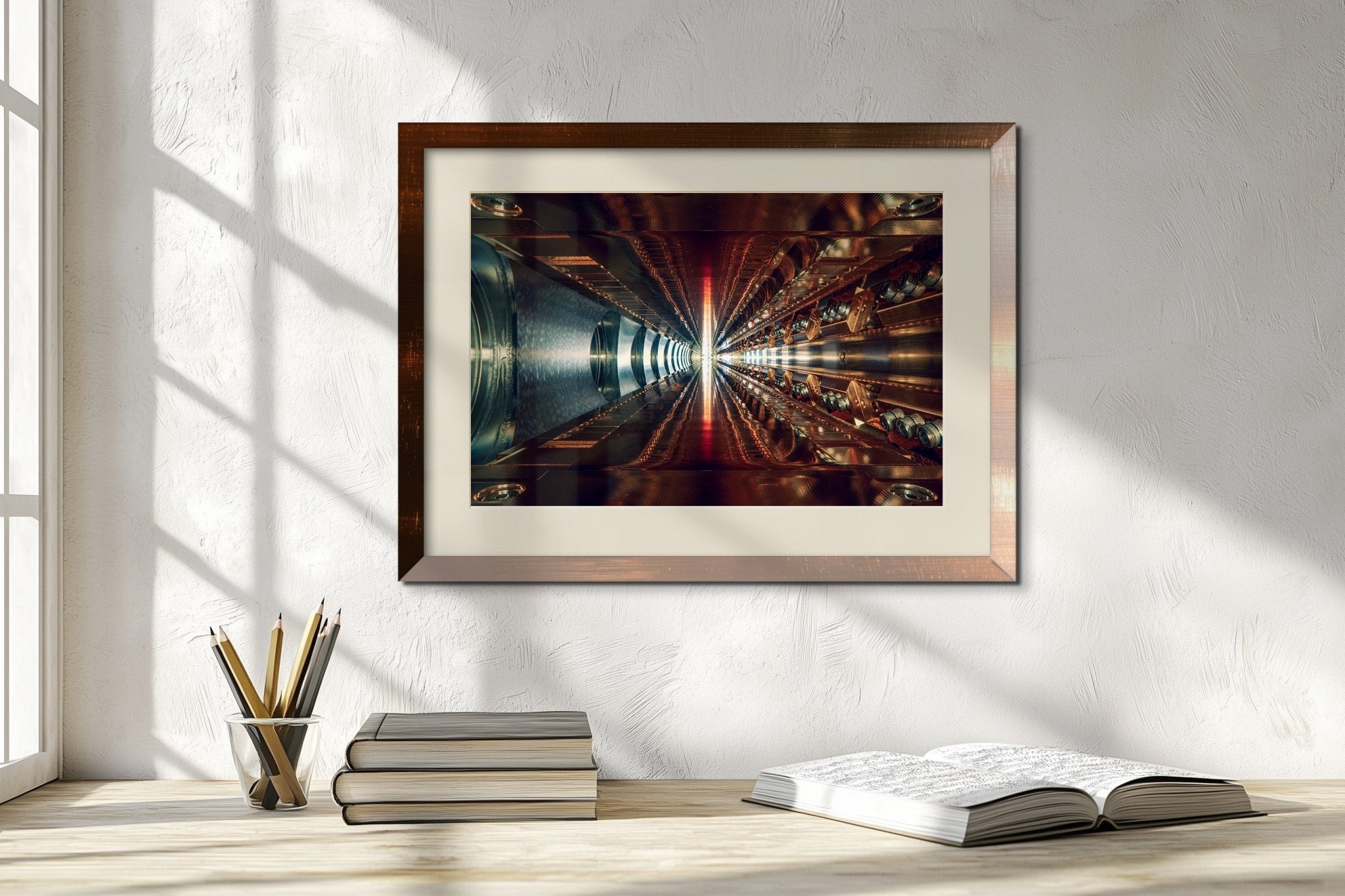 Photo of Synchrotron 1. Signed Limited Edition Museum Quality Print. - Giclée Museum Quality Print - Architecture In Music