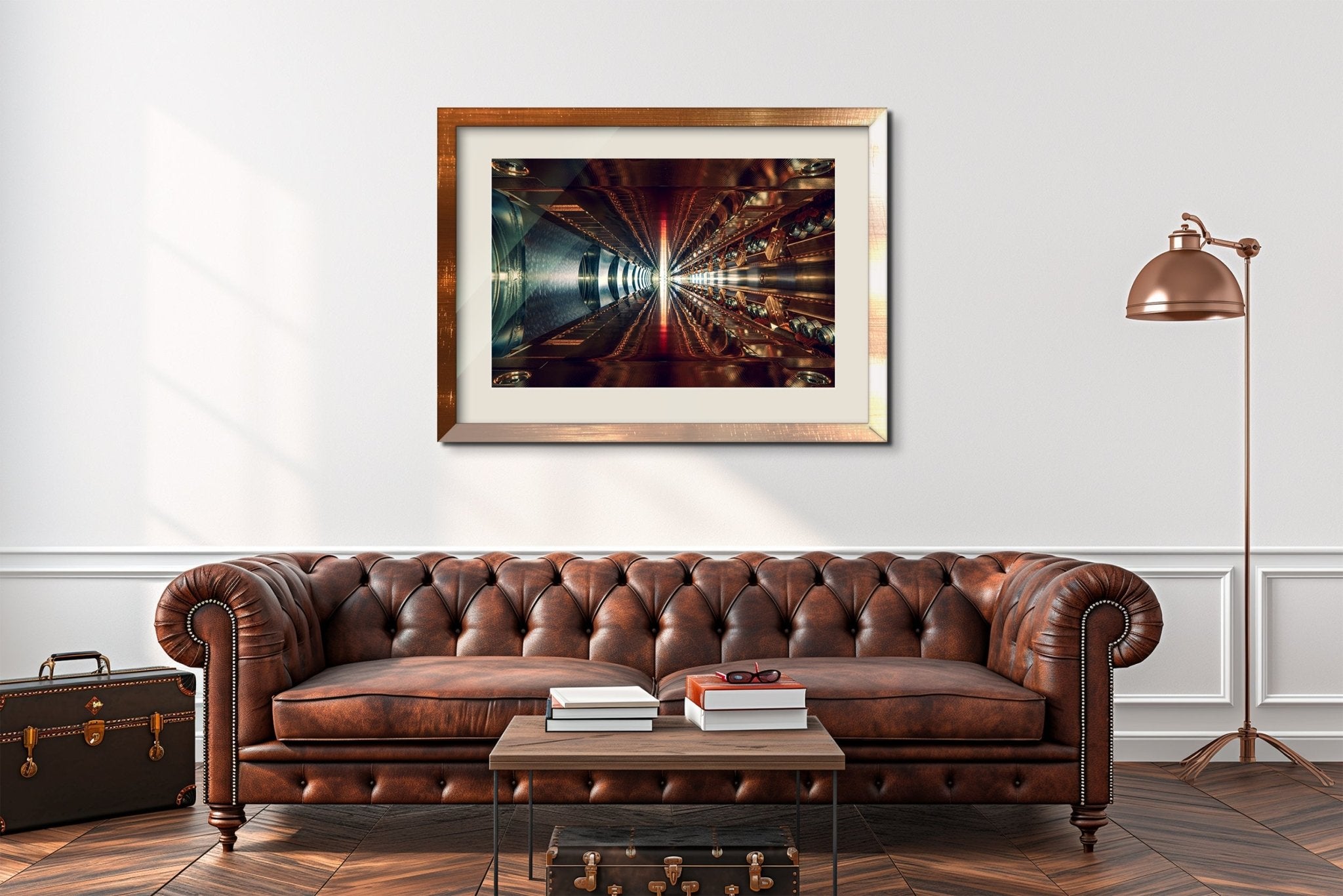 Photo of Synchrotron 1. Signed Limited Edition Museum Quality Print. - Giclée Museum Quality Print - Architecture In Music