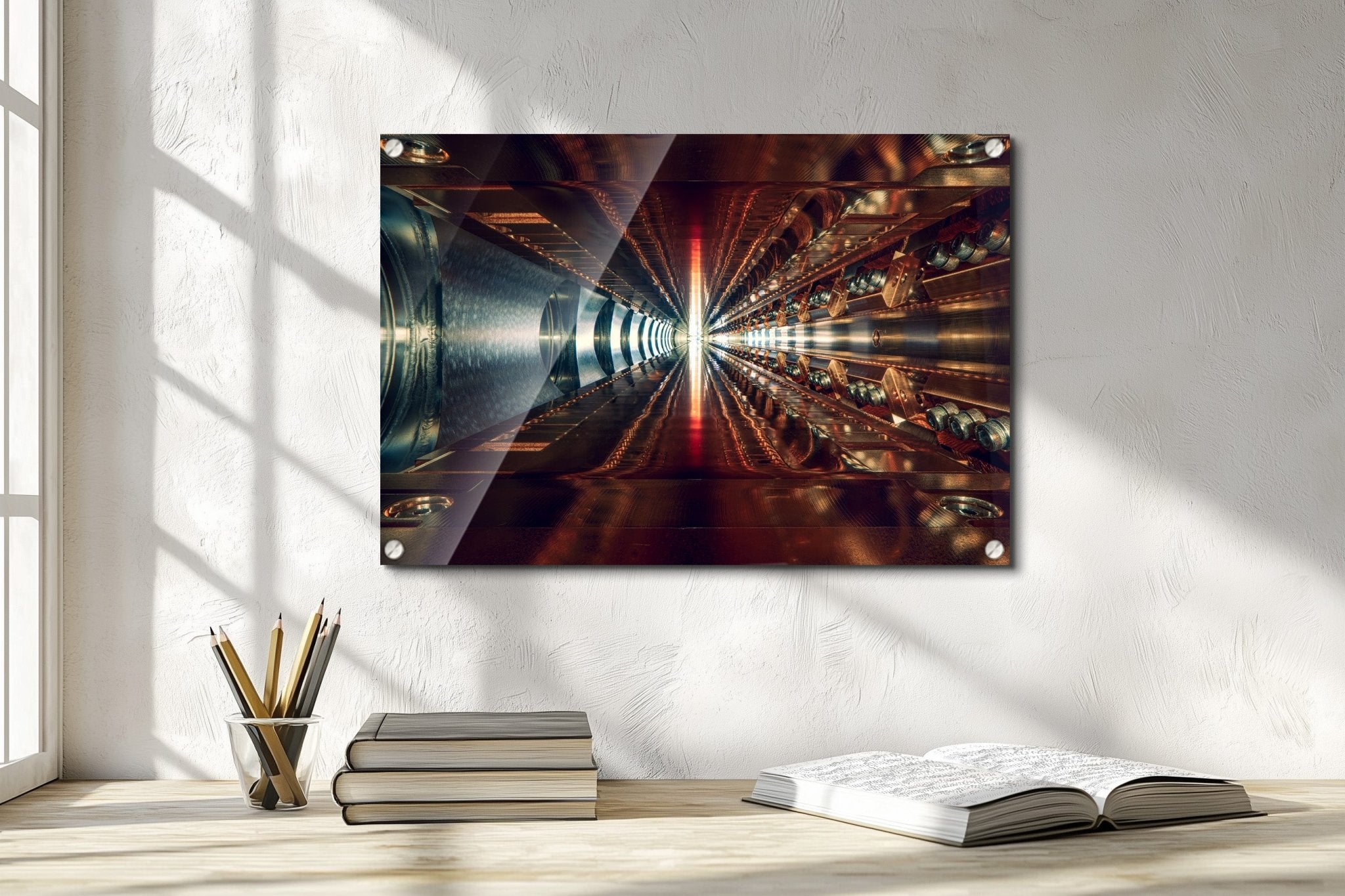 Photo of Syncrotron 1. Acrylic Print. - Print Material - Architecture In Music