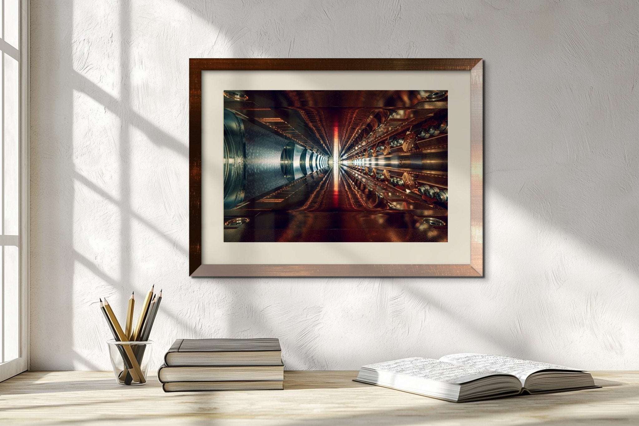 Photo of Syncrotron 1. Signed Limited Edition Museum Quality Print. - Giclée Museum Quality Print - Architecture In Music