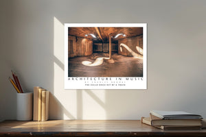 Photo of The Cello Once Hit by a Train. Poster. - Giclée Poster Print - Architecture In Music