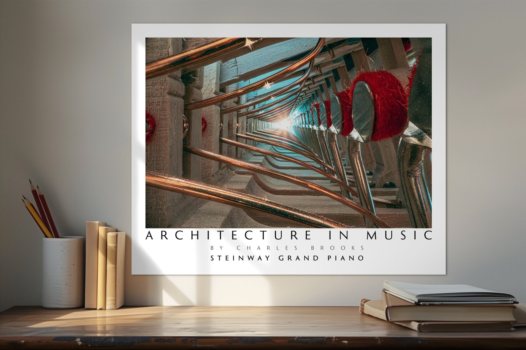 Photo of The Exquisite Architecture of Steinway, Part 1. Poster. - Giclée Poster Print - Architecture In Music