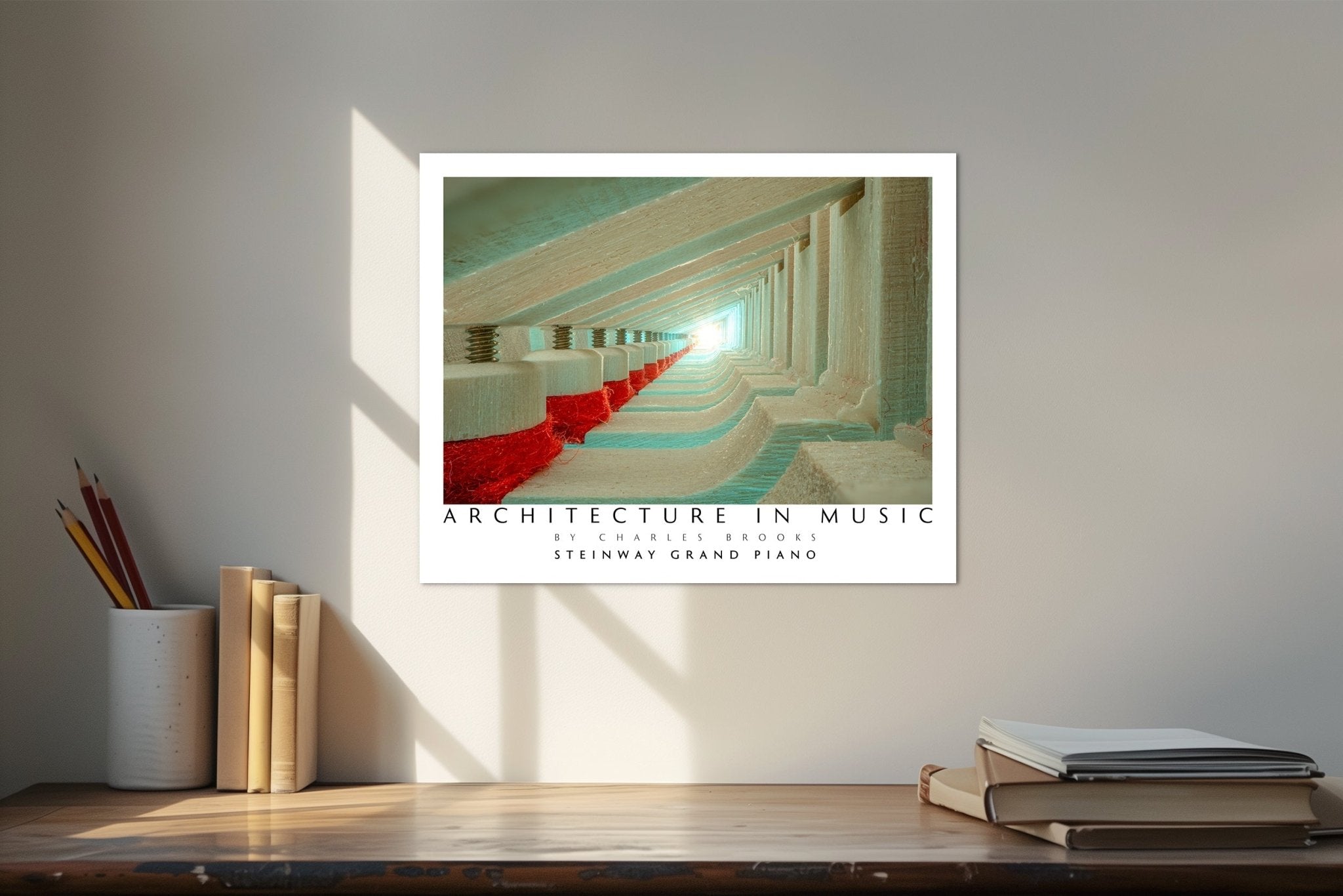 Photo of The Exquisite Architecture of Steinway, Part 2. Poster. - Giclée Poster Print - Architecture In Music