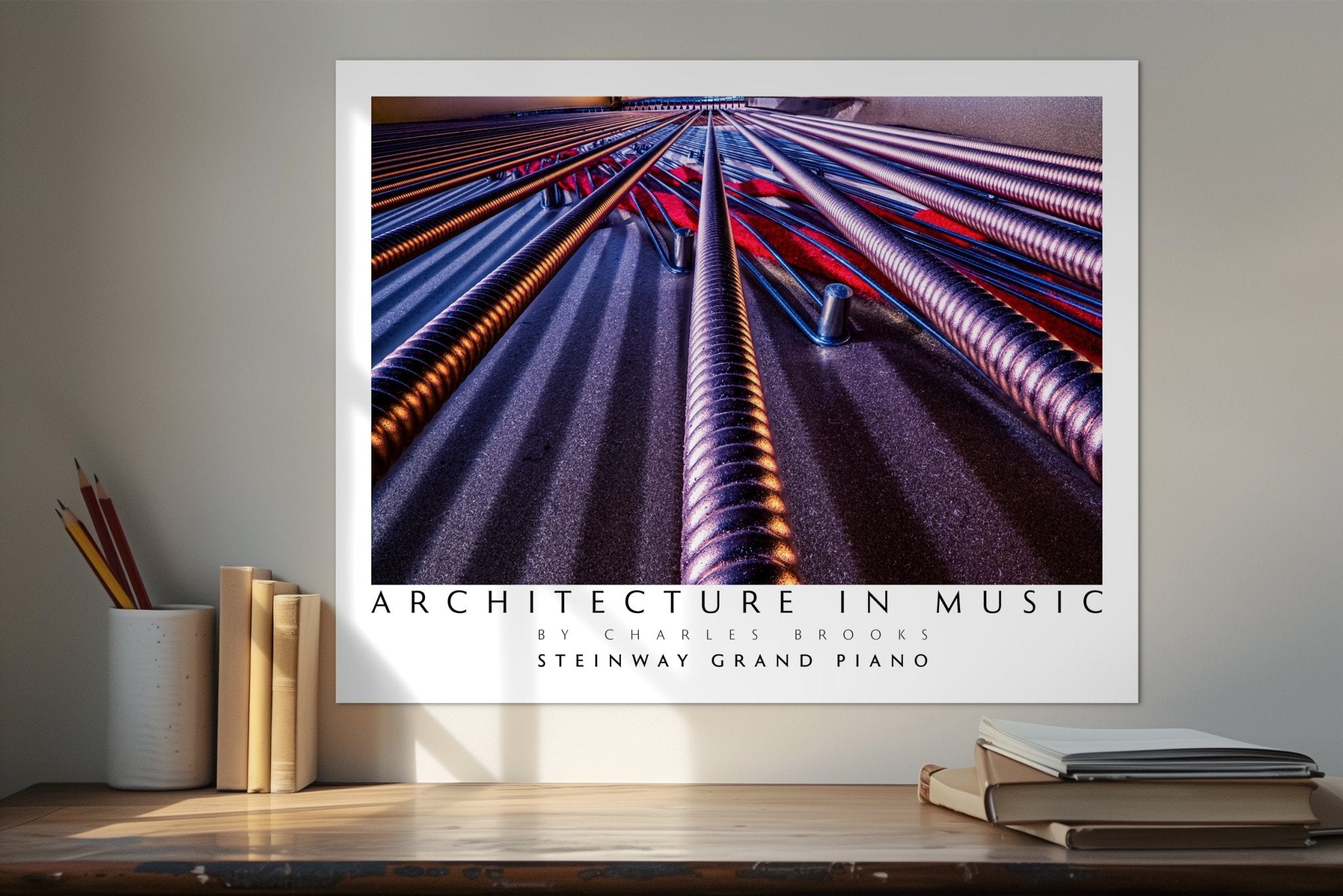 Photo of The Exquisite Architecture of Steinway, Part 3. Poster. - Giclée Poster Print - Architecture In Music