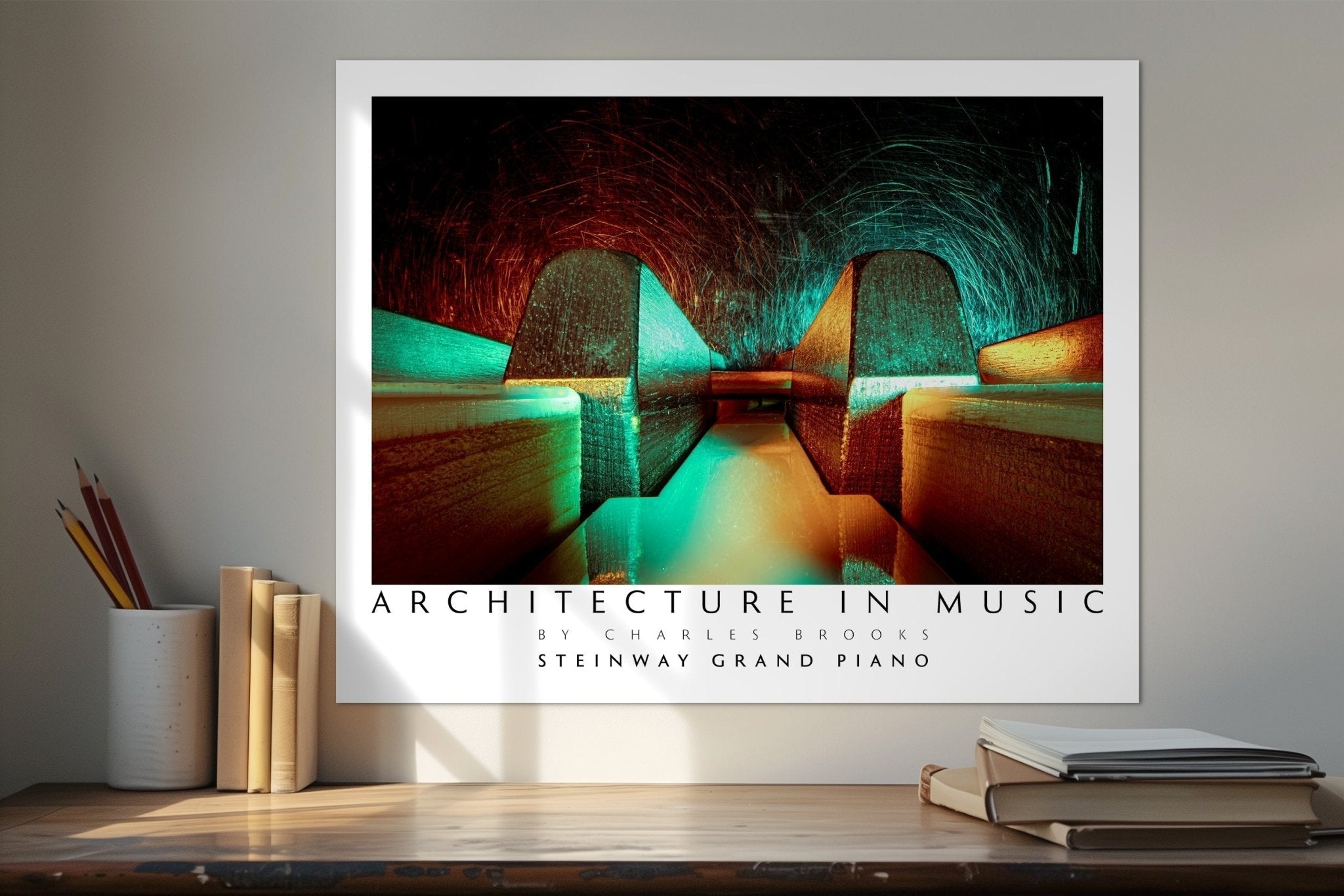 Photo of The Exquisite Architecture of Steinway, Part 4. Poster. - Giclée Poster Print - Architecture In Music