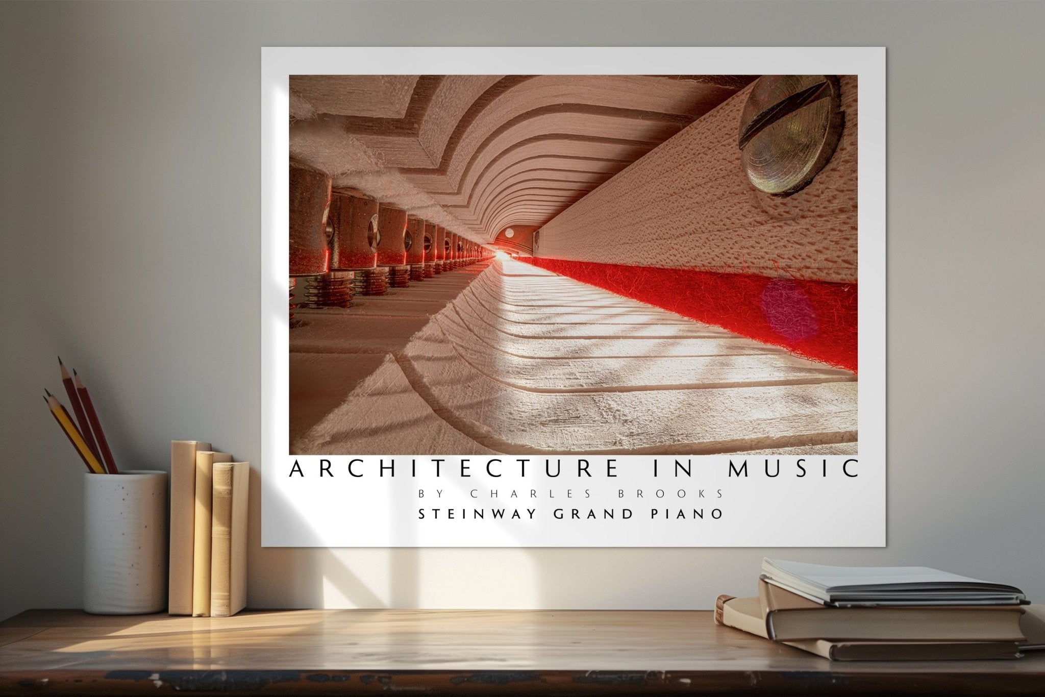 Photo of The Exquisite Architecture of Steinway, Part 5. Poster. - Giclée Poster Print - Architecture In Music