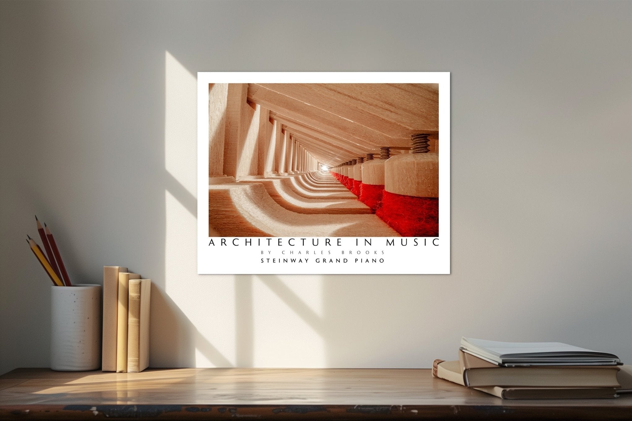 Photo of The Exquisite Architecture of Steinway, Part 6. Poster. - Giclée Poster Print - Architecture In Music