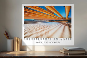 Photo of The Exquisite Architecture of Steinway, Part 7. Poster. - Giclée Poster Print - Architecture In Music