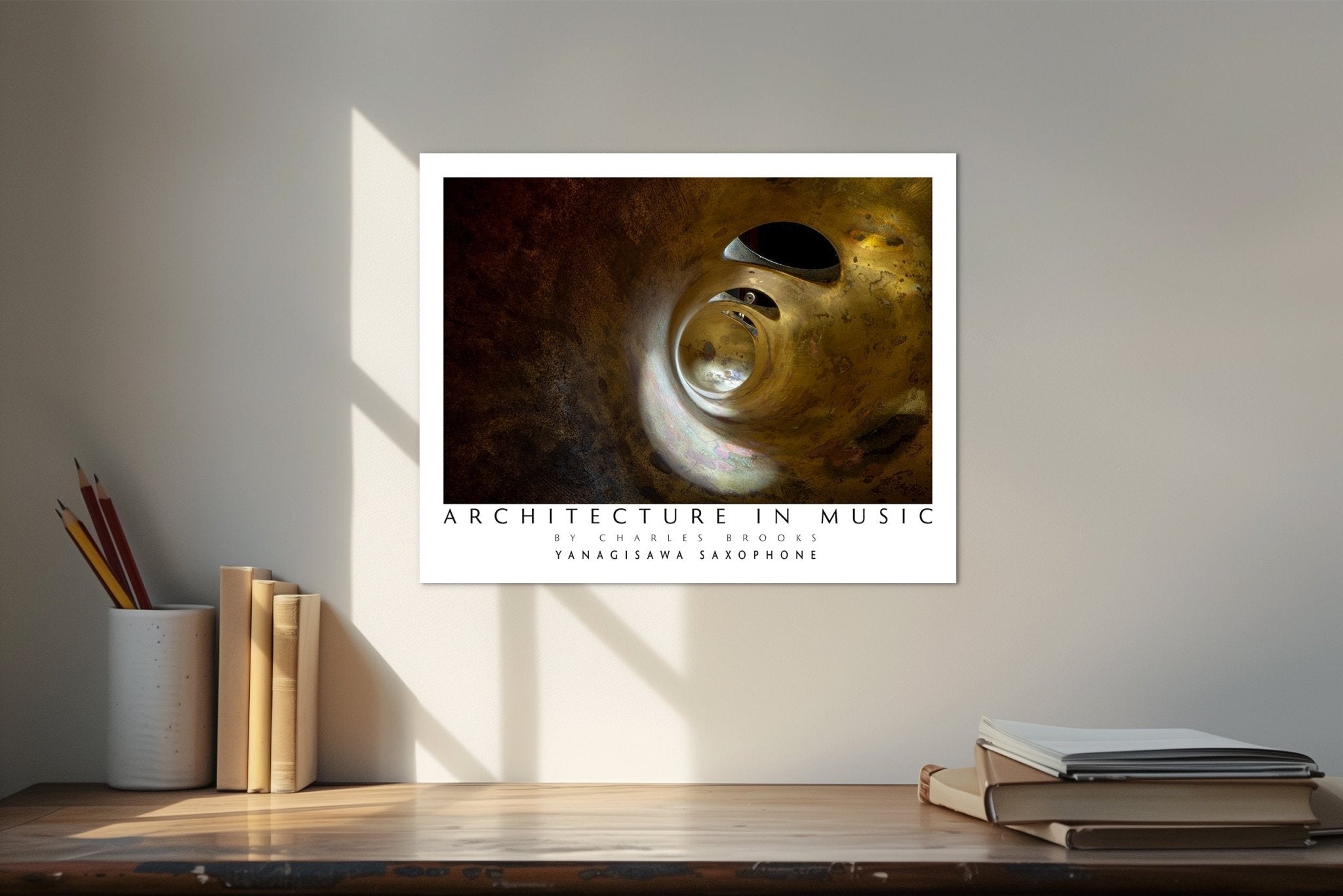 Photo of Yanagisawa 1980s Saxophone, Part 1. Poster. - Giclée Poster Print - Architecture In Music